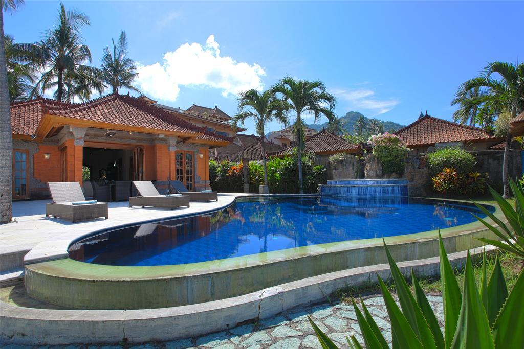 Villa Rama Candi Dasa  Ngoại thất bức ảnh